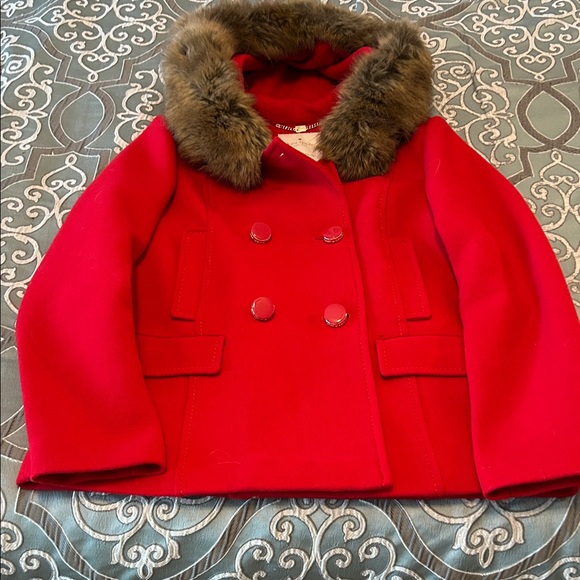kate spade Jackets & Blazers - Kate Spade Double-breasted Wool Coat with Hood. Size M
